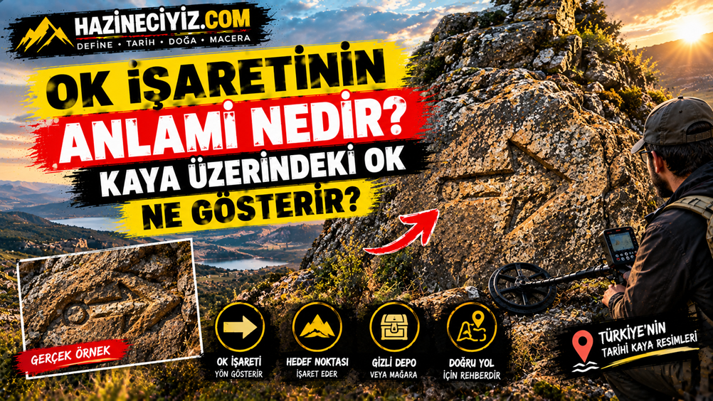 Ok İşaretinin Anlamı Nedir? Kaya Üzerindeki Ok Ne Gösterir?